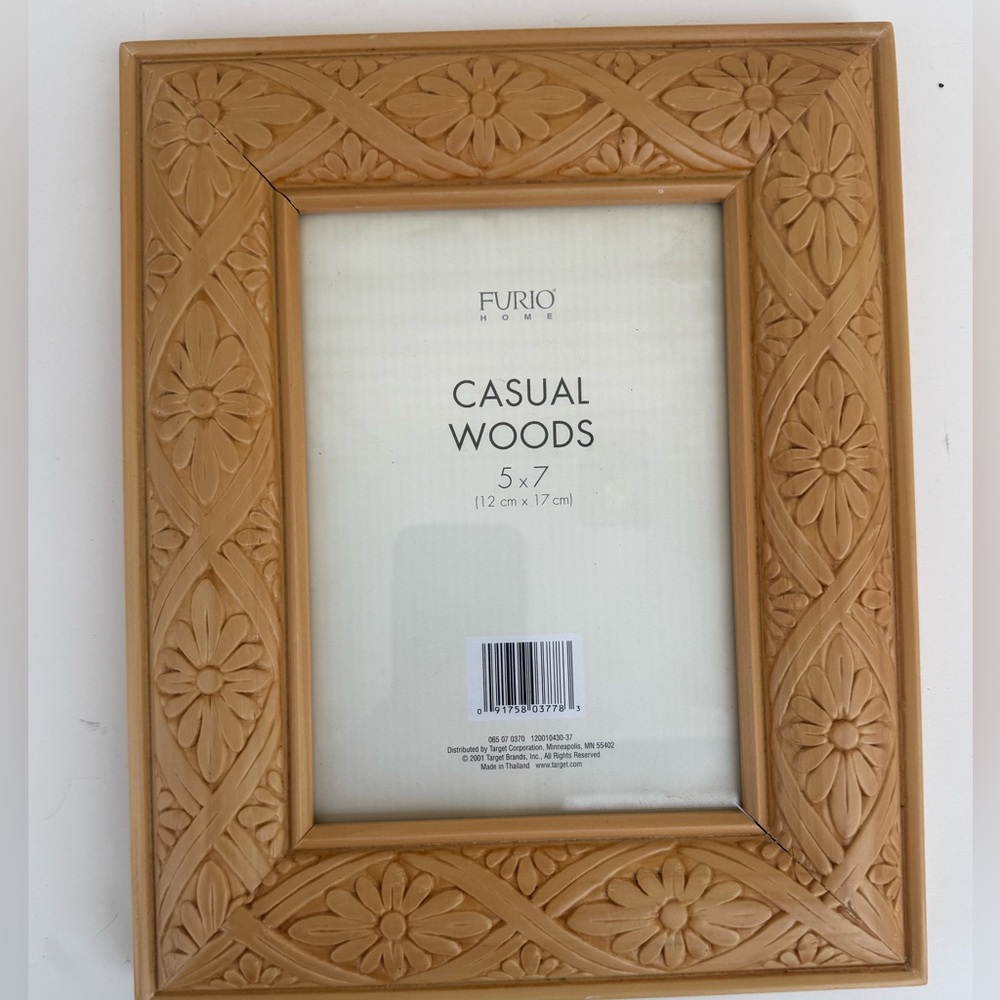 Furio Home Casual Woods Vintage Picture Frame 5x7 Inches